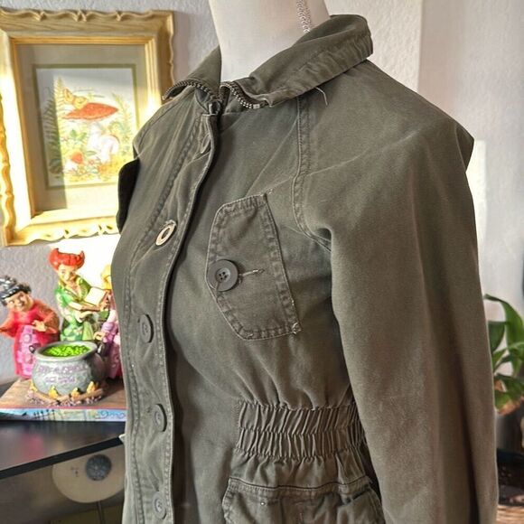 Sweet Elements Small Military Green Utility Fashion jacket Women’s - Picture 8 of 8